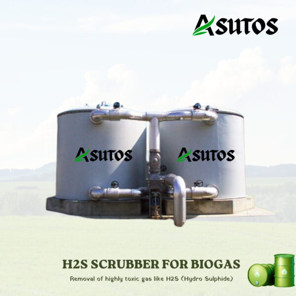 H2S Scrubber for Biogas Plant