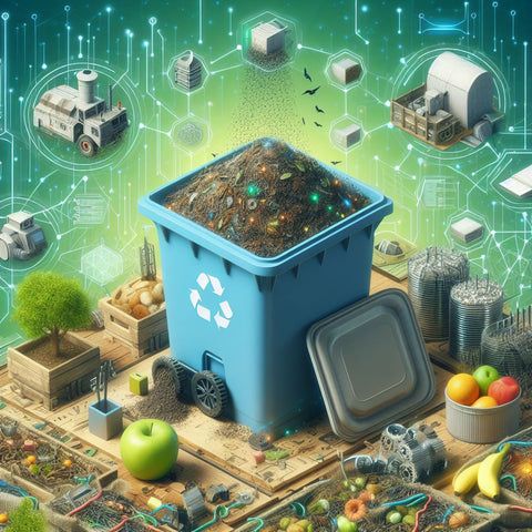 Smart bins & waste collection routing